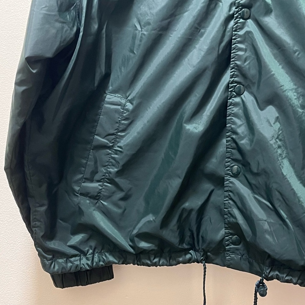 Franklin Sports Y2K Athletic Jersey Lined Windbreaker, Men’s Sz XL, Pine Green - Picture 4 of 6